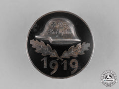 Germany, Weimar Republic. An Extremely Early 1919 “Der Stahlhelm” Membership Badge, No. 44