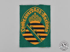 Germany, Weimar. A Stahlhelm Saxony District Sleeve Patch