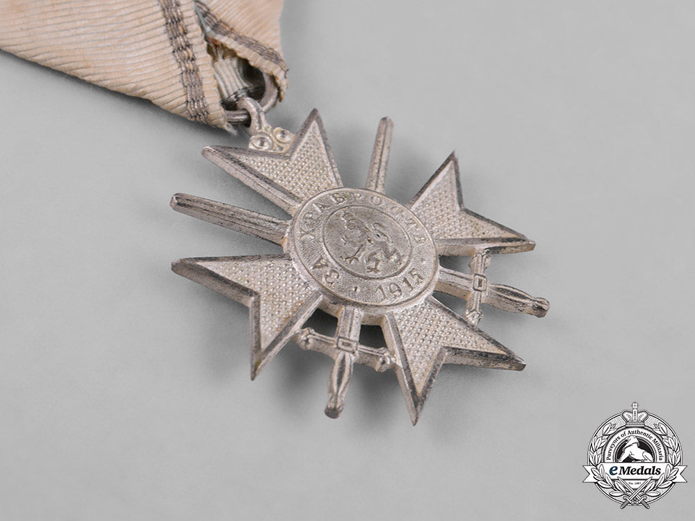 bulgaria,_kingdom._two_first_world_soldier's_crosses_for_bravery1915_m181_5581_1_1