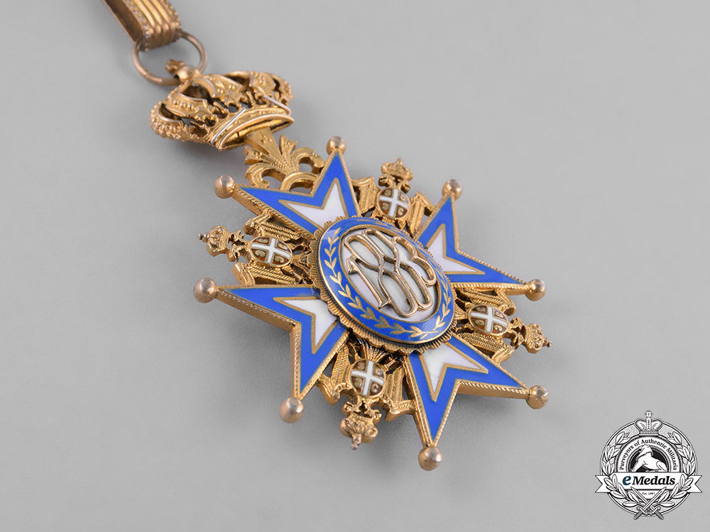 serbia,_kingdom._an_order_of_st._sava,_iii_class_commander,_by_huguenin,_c.1935_m181_5788