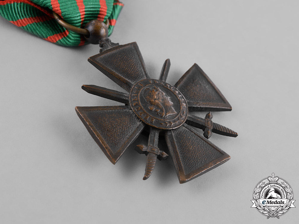 france,_republic._a_croix_de_guerre(_war_cross),_c.1917_m181_6043
