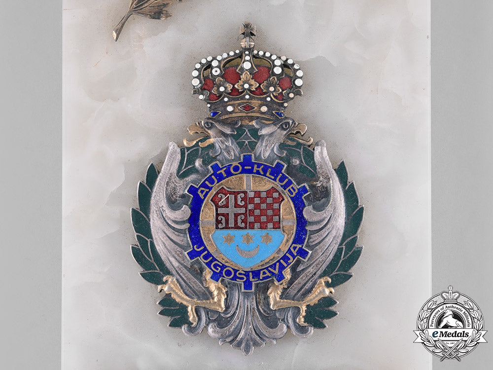 yugoslavia,_kingdom._award_plaque_for_the_first_international_auto-_race,_belgrade1939_m181_6086