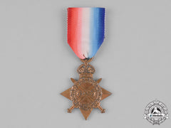 Canada. A First War 1914-15 Star, To Private Royal Dana Tracy, 5Th Infantry Battalion, Canadian Field Artillery, Gassed Three Times At Ypres In April 1915