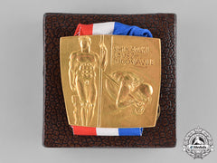 Yugoslavia; Slovenia. Golden Ski Medal To Stane Dolanc, One Of Tito's Closest Collaborators