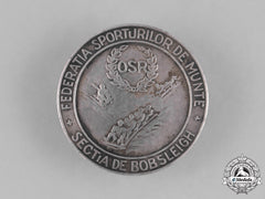 Romania, Kingdom. A Federation Of Mountain Sports, Bobsleigh Section Badge