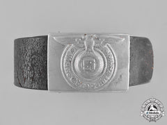 Germany, Ss. An Enlisted Man’s Belt And Belt Buckle, C.1938