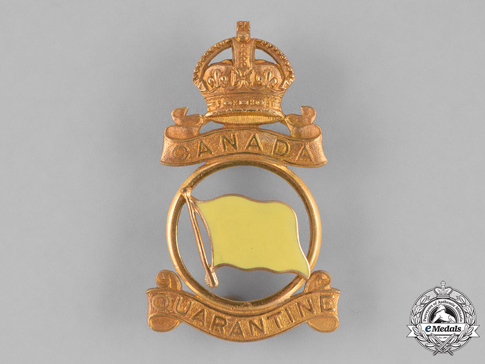 canada._a_canadian_quarantine_officer's_cap_badge_m182_0600