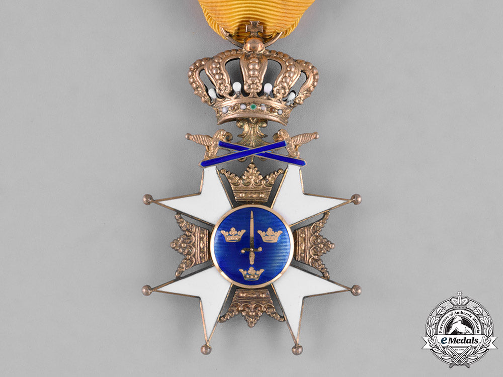 sweden,_kingdom._an_order_of_the_sword,_i_class_knight,_c.1945_m182_1946