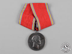 Mecklenburg-Schwerin, State. A Merit Medal, Military Type For Honourable Deeds, By W. Kullrich, C.1900