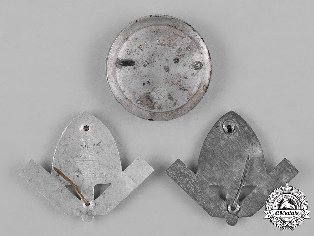 germany,_third_reich._a_group_of_third_reich_period_organization_insignia_m182_4419