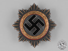 Germany, Wehrmacht. A German Cross In Gold By C.f. Zimmermann