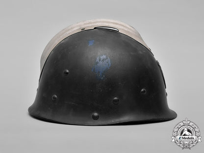 france,_fourth_republic._a_paris_police_prefecture_fire_brigade_helmet,_c.1953_m182_6905