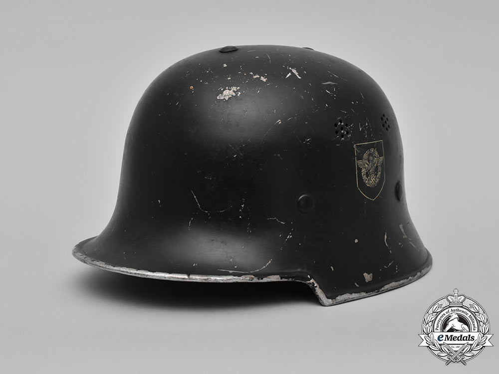 Germany, Ordnungspolizei. A Civic Police Steel Helmet, By Drp