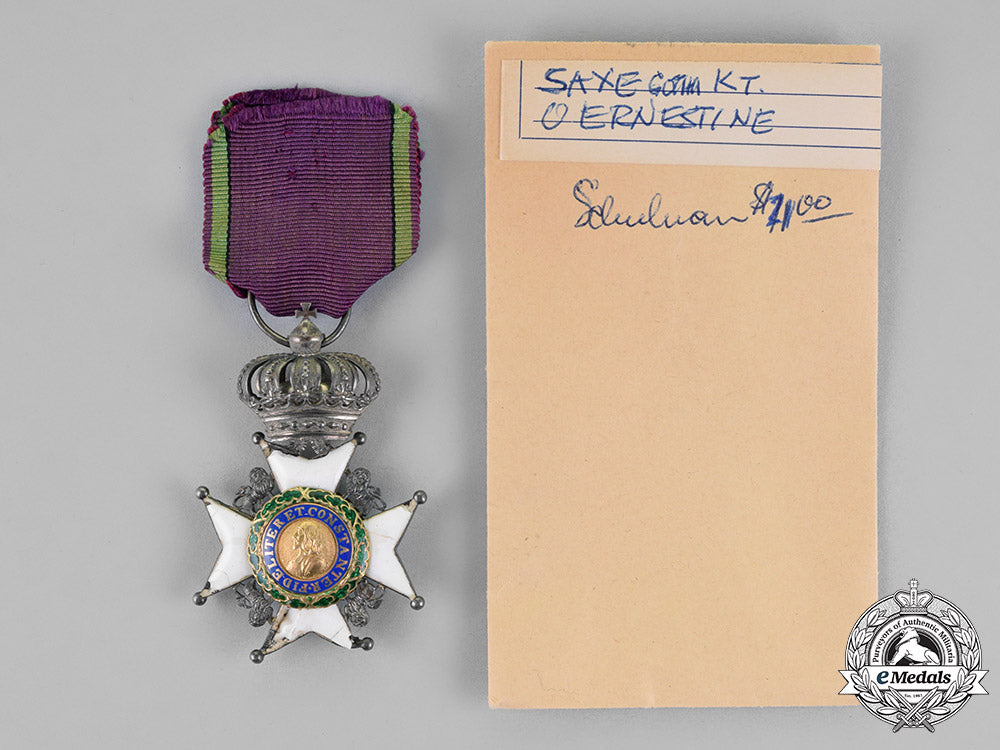 saxe-_ernestine,_duchy._an_house_order,_knight’s_cross_second_class,_c.1870_m18_5295