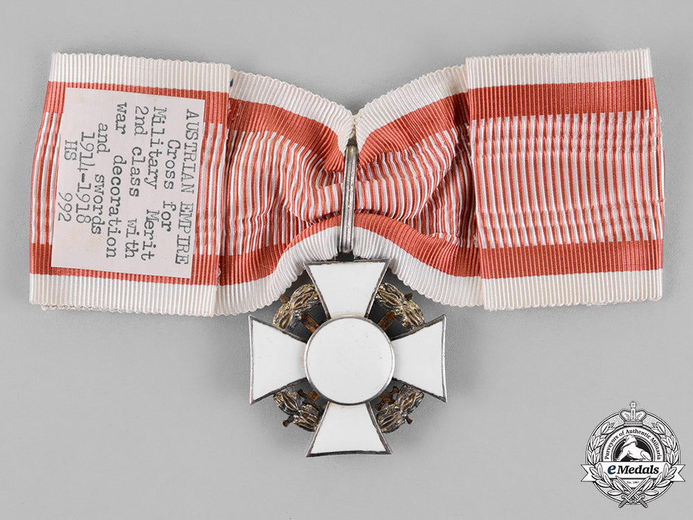 austria,_empire._a_military_merit_cross,_second_class,_with_war_decoration_and_swords,_by_r._marschall_m18_5840_1_1
