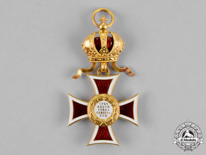 austria,_empire._a_leopold_order_in_gold,_knight’s_cross_with_small_decoration&_silver_swords,_c.1915_m18_6551