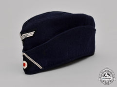 Germany, Rbd. A Railway Protection Police Overseas Cap, Dated 1939