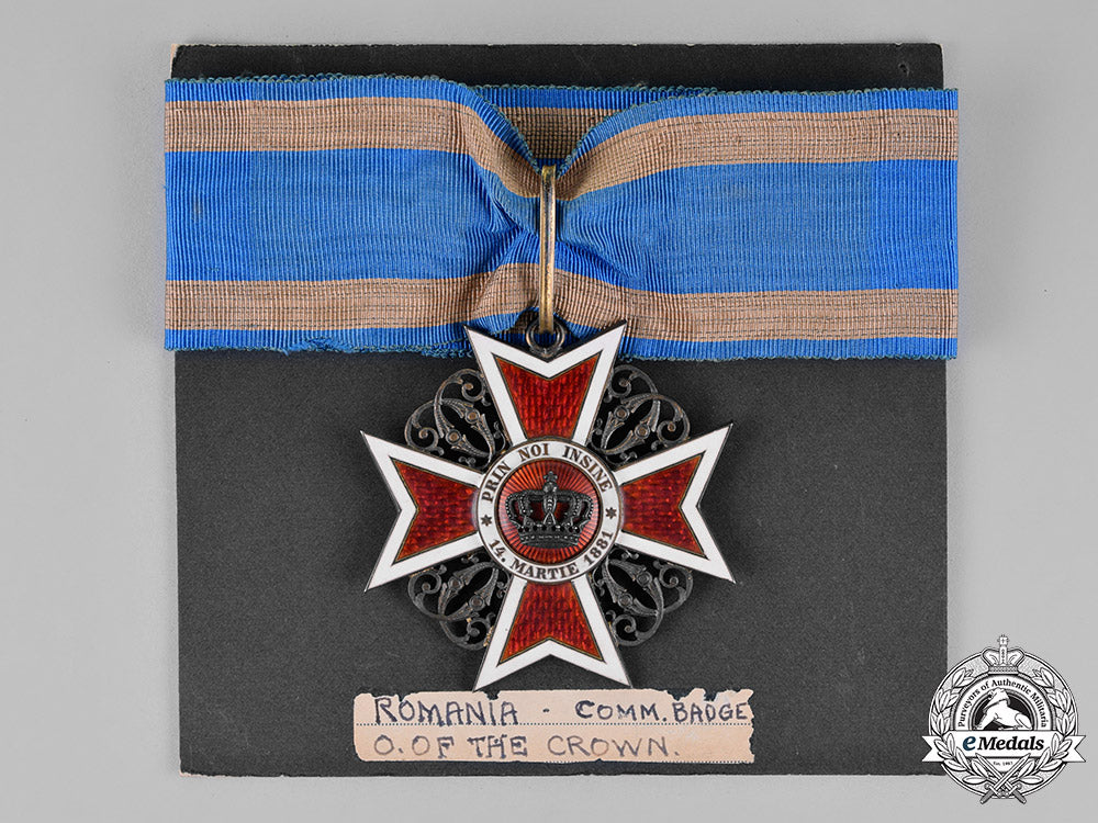 romania,_kingdom._an_order_of_the_crown,_commander,_civil_division,_c.1920_m18_7644_1