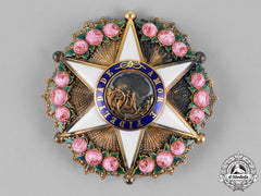 Brazil, Independent Empire. An Order Of The Rose In Gold, Officer's Star, C.1880