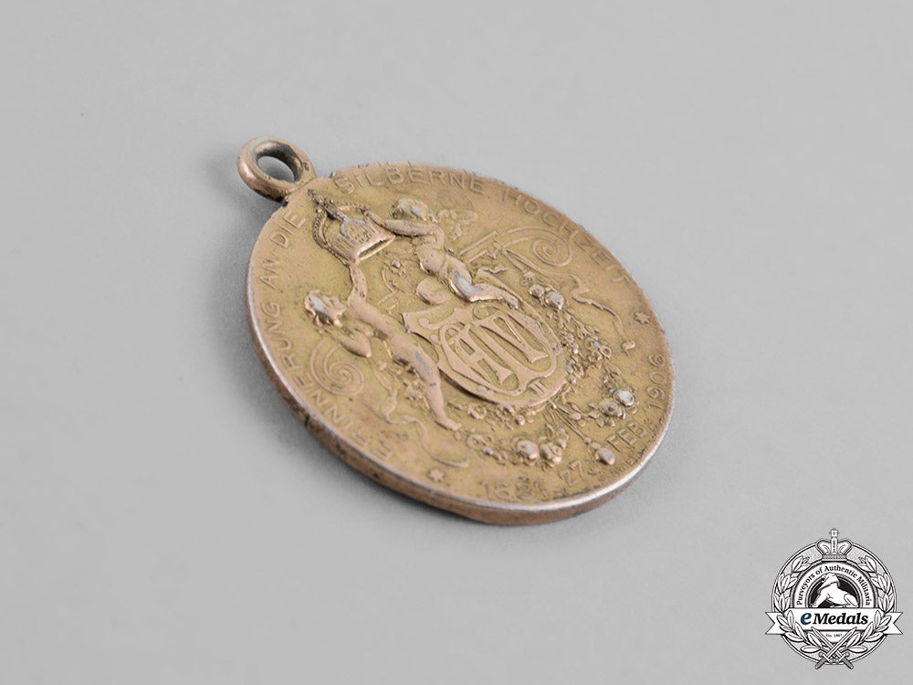 prussia,_state._a_silver_jubilee_remembrance_medal,_c.1906_m18_8045