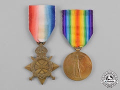 Canada. A First War Pair, To Private Alfred Townsend, 24Th Infantry Battalion