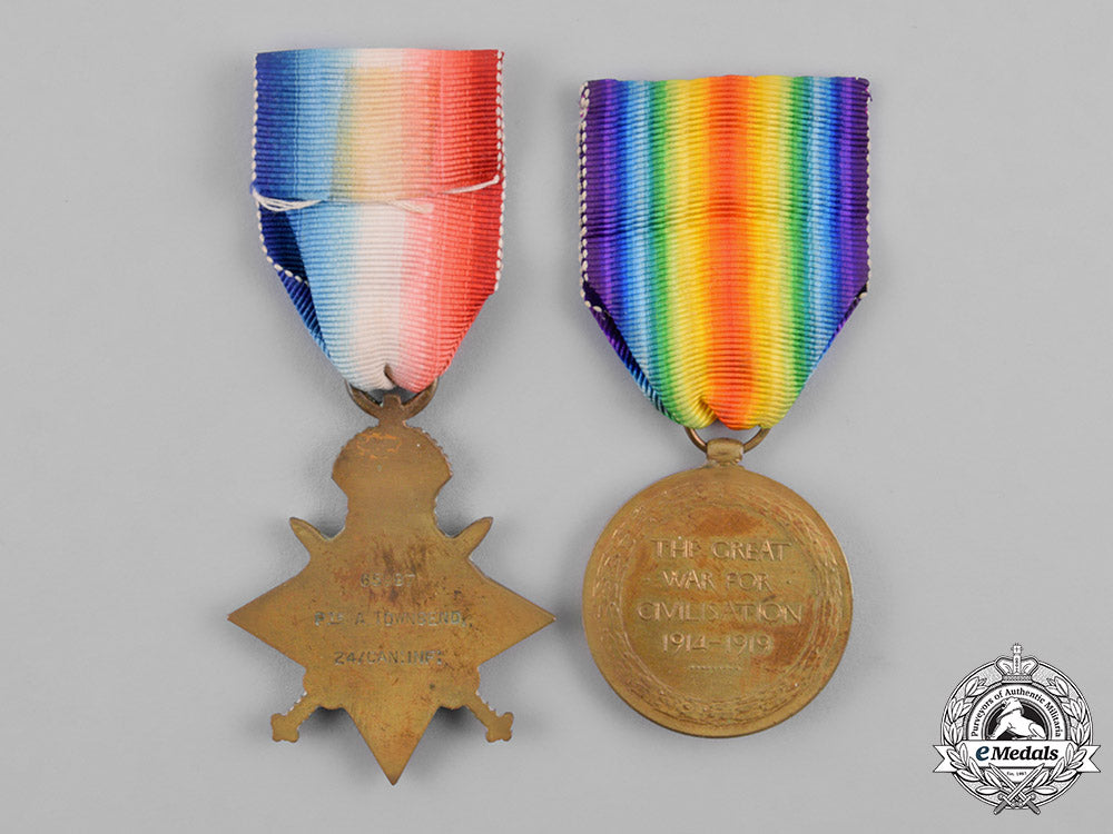 canada._a_first_war_pair,_to_private_alfred_townsend,24_th_infantry_battalion_m18_8154