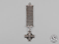 Canada. A Memorial Cross To Military Medal Recipient, Died Of Wounds Sustained In The Approach To Canal Du Nord