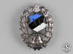 Estonia. A Fire Brigade 15-Year Long Service Badge, By L. Christian Lauer