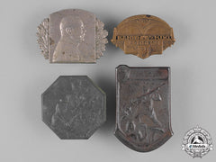 Austria, Imperial. A Lot Of Four First War Austro-Hungarian Insignia
