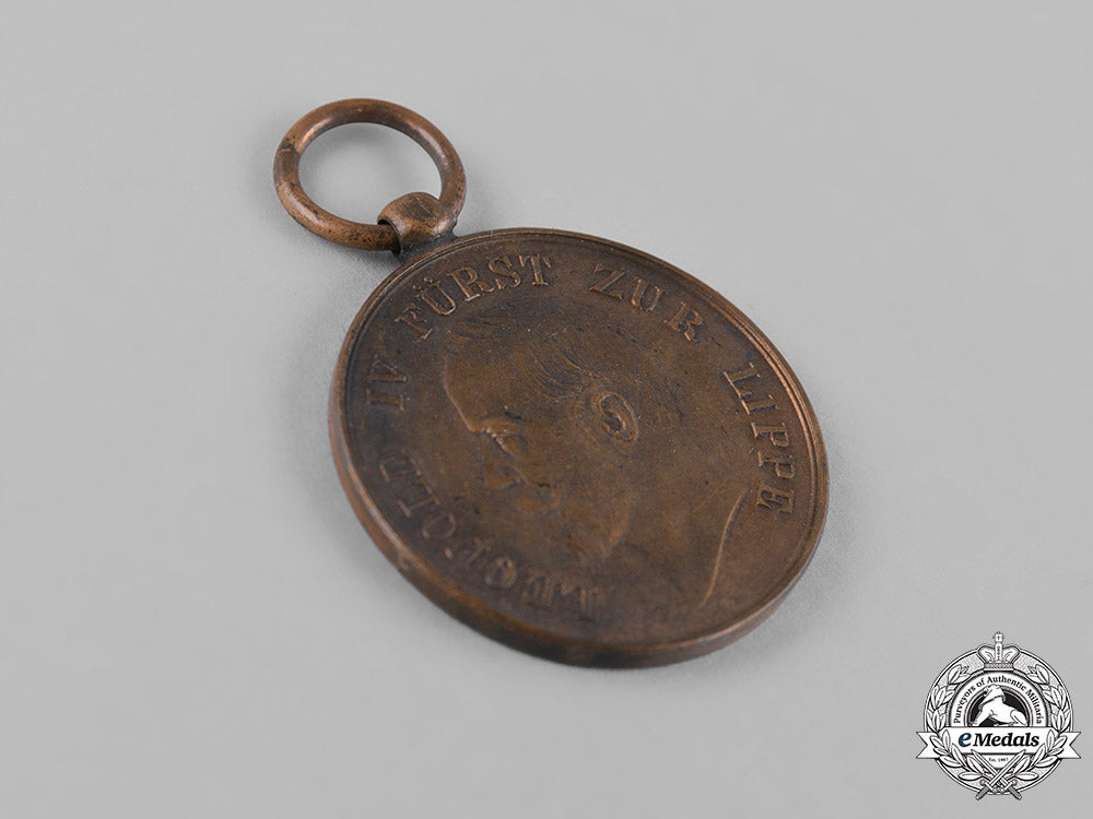 lippe,_principality._an_order_of_leopold,_bronze_merit_medal,_c.1910_m19_11235_1