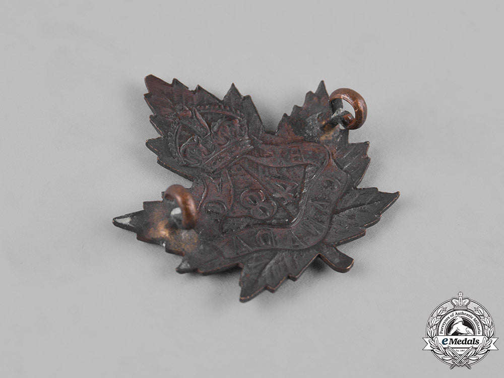 canada,_cef._a48_th_infantry_battalion_cap_badge,_c.1915_m19_11283