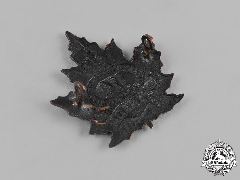 canada,_cef._a114_th_infantry_battalion"_brock's_rangers"_cap_badge,_by_p.w.ellis,_c.1916_m19_12023