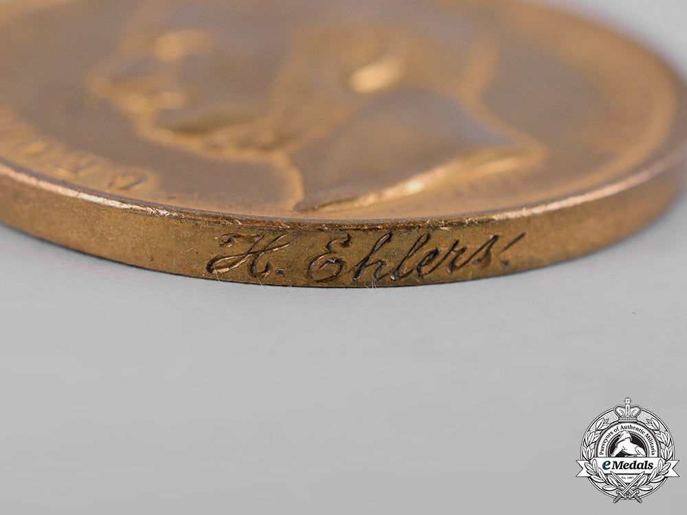 hannover,_kingdom._a_langensalza_medal,_by_heinrich_jauner,_named_to_h._ehlers_m19_12101