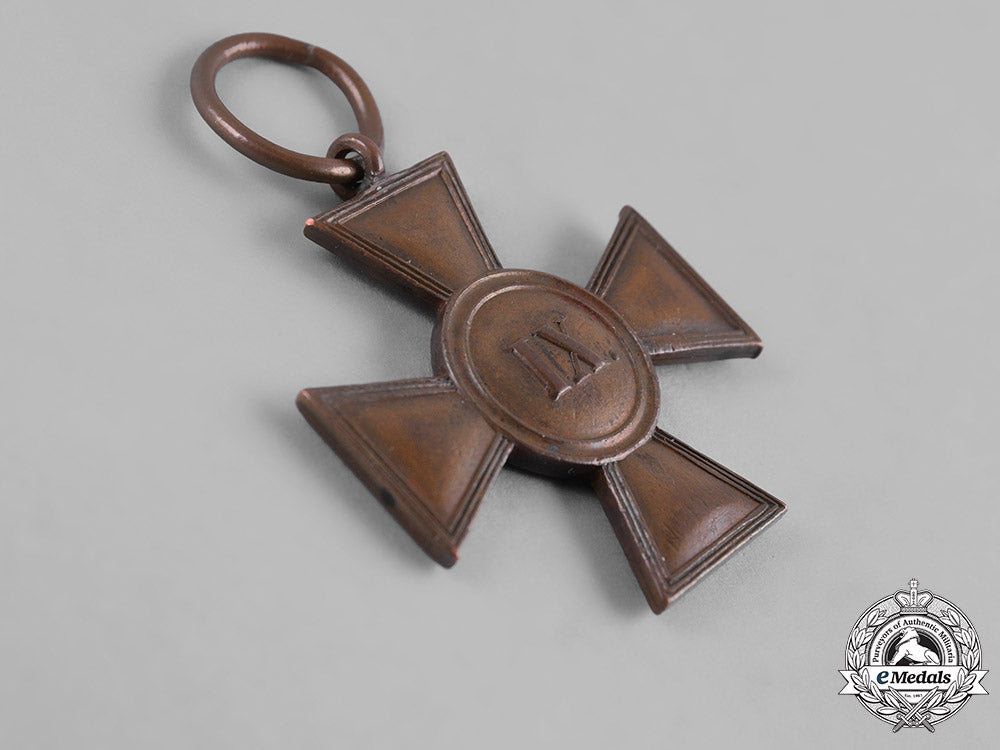 mecklenburg-_schwerin,_grand_duchy._a9-_year_long_military_service_cross,_c.1900_m19_12723