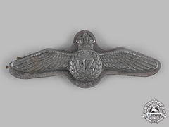 New Zealand. A Pacific Theatre Royal New Zealand Air Force (Rnzaf) Pilot's Badge, C.1944
