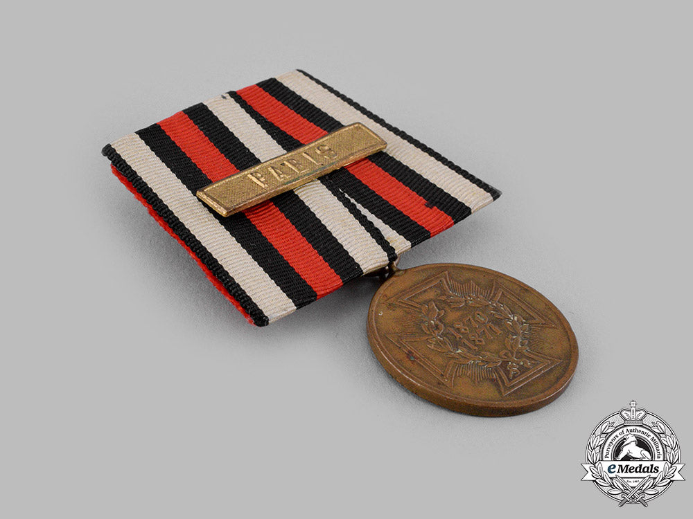 germany,_imperial._a_war_commemorative_medal1870/71_with_paris_campaign_clasp_m19_15060