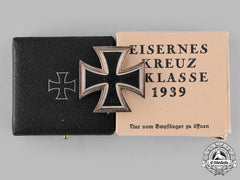 Germany, Wehrmacht. A 1939 Iron Cross I Class, With Case, By Rudolf Souval