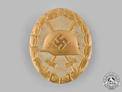 Germany, Wehrmacht. A Wound Badge, Gold Grade, By The Vienna Mint