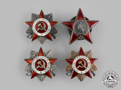 Russia, Soviet Union. A  Lot Of Four Soviet Orders