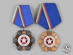 Bulgaria, People's Republic. An Order Of Labour Glory, I Class & Iii Class