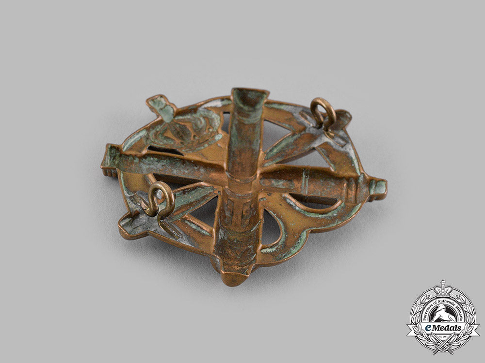 netherlands,_kingdom._an_army_anti-_aircraft_artillery_beret_badge,_c.1939_m19_16835