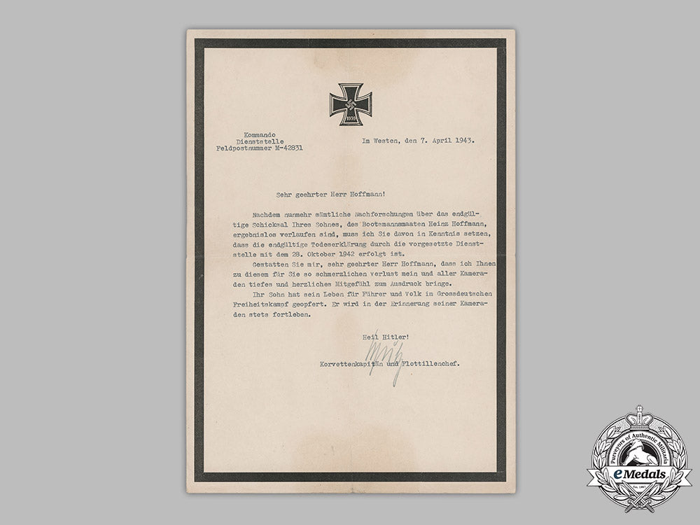 germany,_kriegsmarine._a_posthumous_u-_boat_war_badge_award_document&_death_notice(_kia),1943_m19_1759