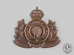 Canada, Cef. A 1St Mounted Rifle Battalion Cap Badge, C.1915