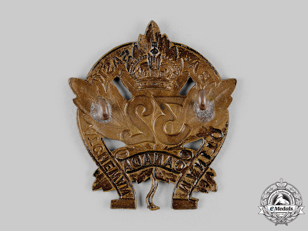 canada,_cef._a32_nd_infantry_battalion"_manitoba_and_saskatchewan_regiment"_cap_badge,_c.1915_m19_17783