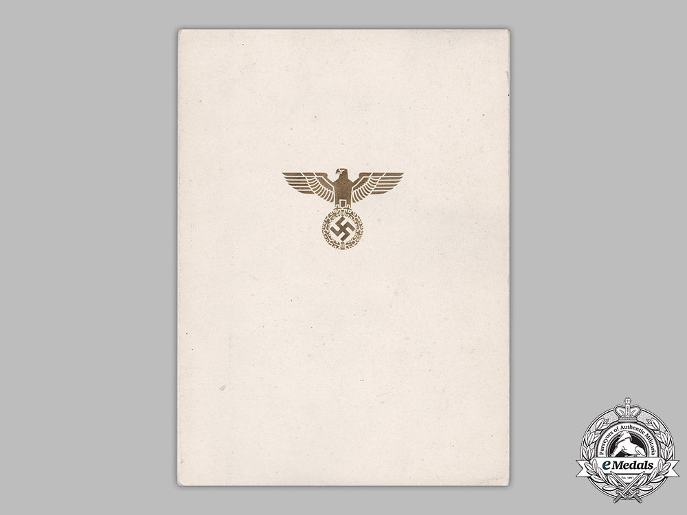 germany,_third_reich._an_eagle_merit_medal_with_swords_document_to_spanish_corporal_don_alejandro_sampedro,_c.1939_m19_1803