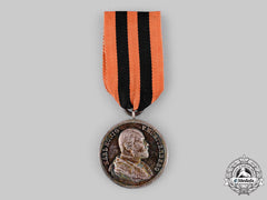 Württemberg, Kingdom. A King Karl 25Th Jubilee Medal In Silver