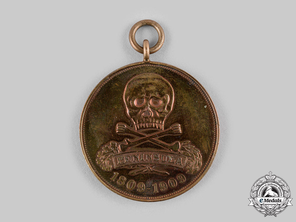 germany,_imperial._a_braunschweig_peninsula_war_centenary_medal_m19_18560