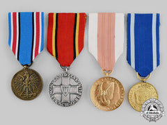 Poland, Republic, People's Republic. Four Medals & Awards