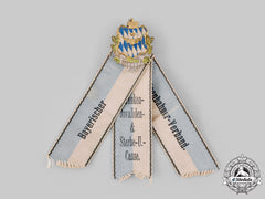 Bavaria, Kingdom. An 1896 Bavarian State Railway Association Badge