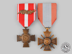 France, Iii Republic. Two Crosses